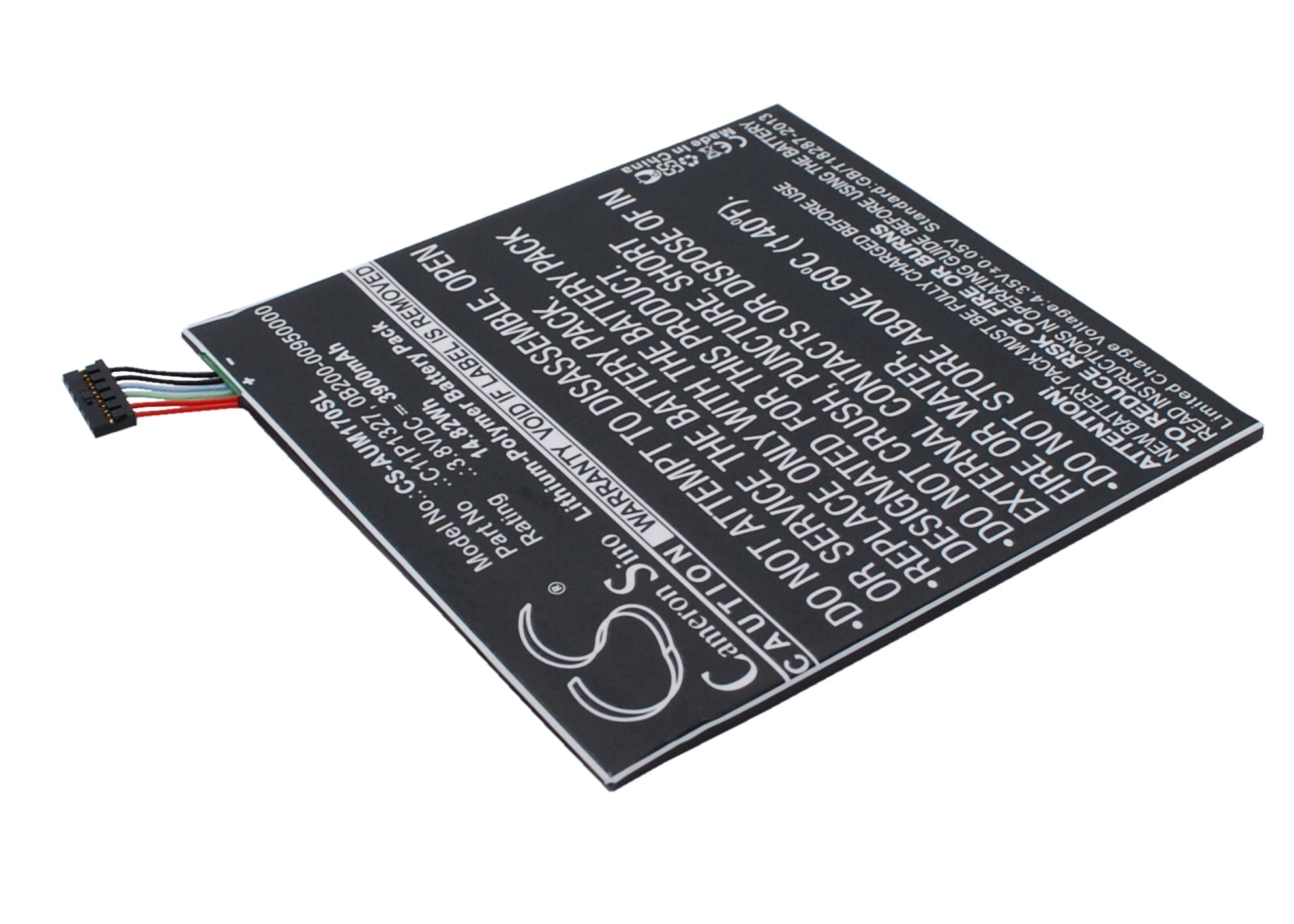 Batteri til nettbrett for Asus MeMO Pad ME170C, ME170C, Fonepad 7" Dual Sim phablet og andre.