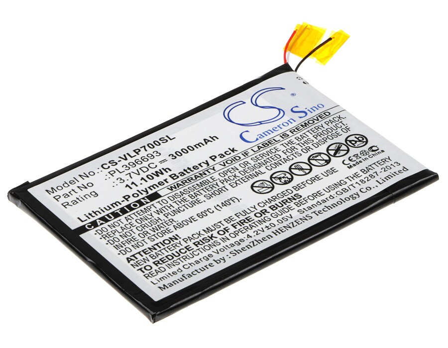 Batteri til nettbrett for Visual Land Prestige 7G 7", ME-7G-8GB