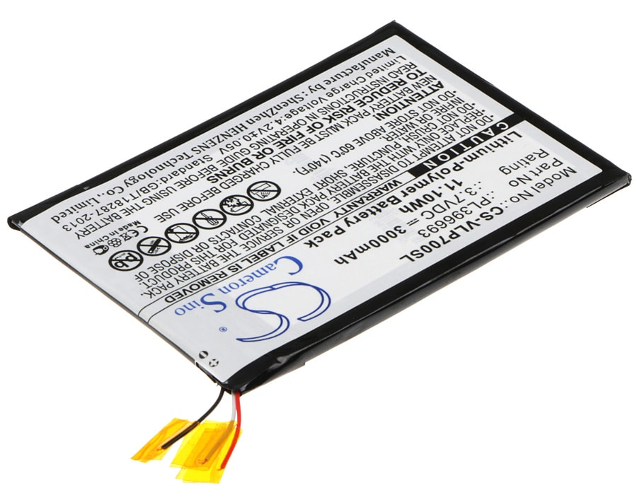 Batteri til nettbrett for Visual Land Prestige 7G 7", ME-7G-8GB