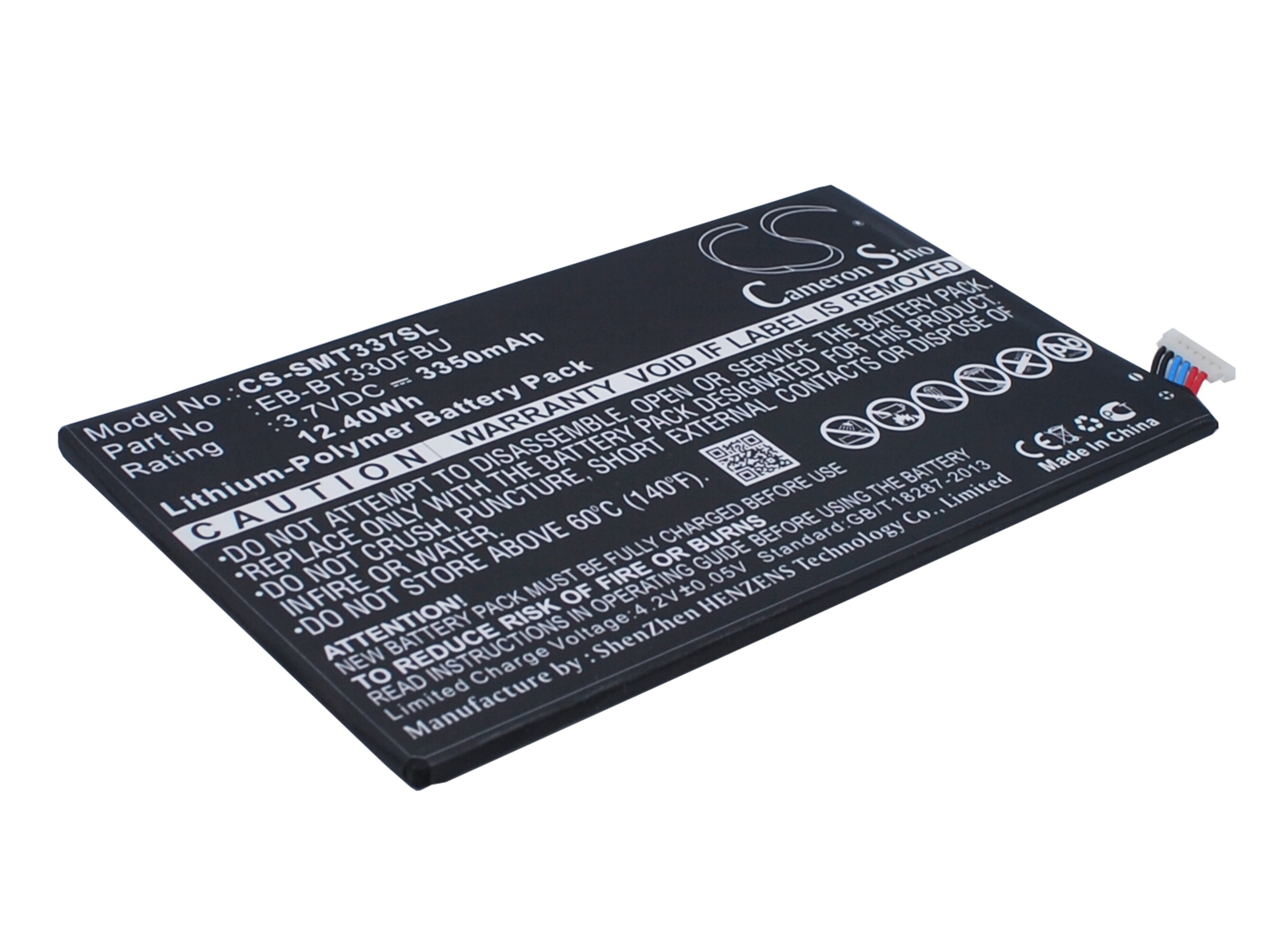 Batteri til nettbrett for Samsung Galaxy Tab 4 8.0, Galaxy Tab4 8.0", SM-T337A og andre.