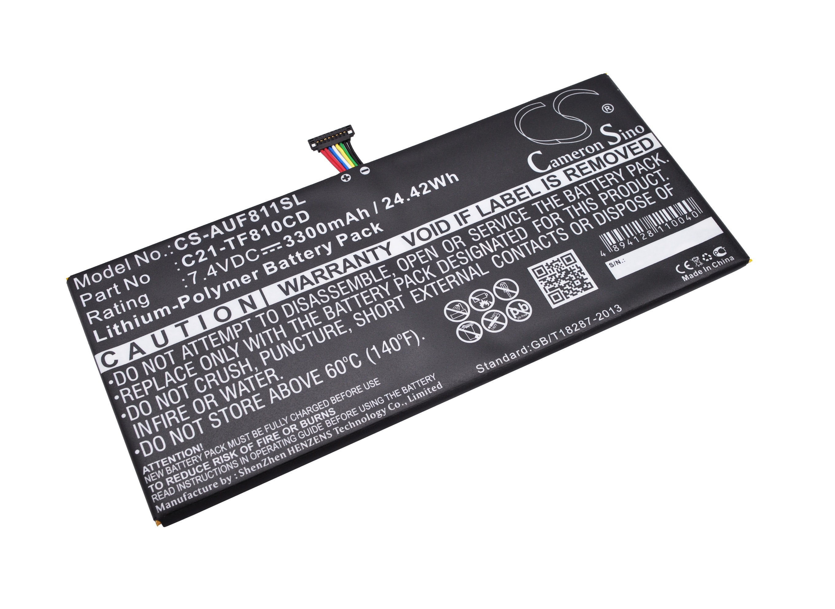 Batteri til nettbrett for Asus VivoTab TF810CD