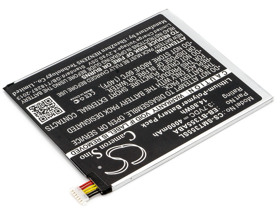 Batteri til nettbrett for Samsung SM-T355, SM-T355C, SM-T357W og andre.