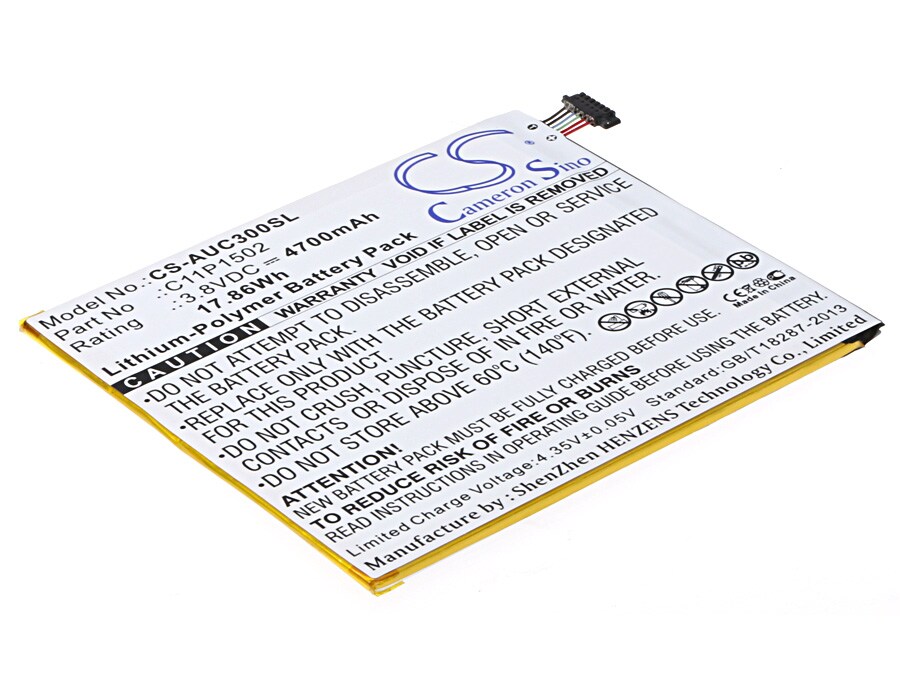 Nettbrettbatteri for Asus ZenPad 10, Z300C, P023 og andre.