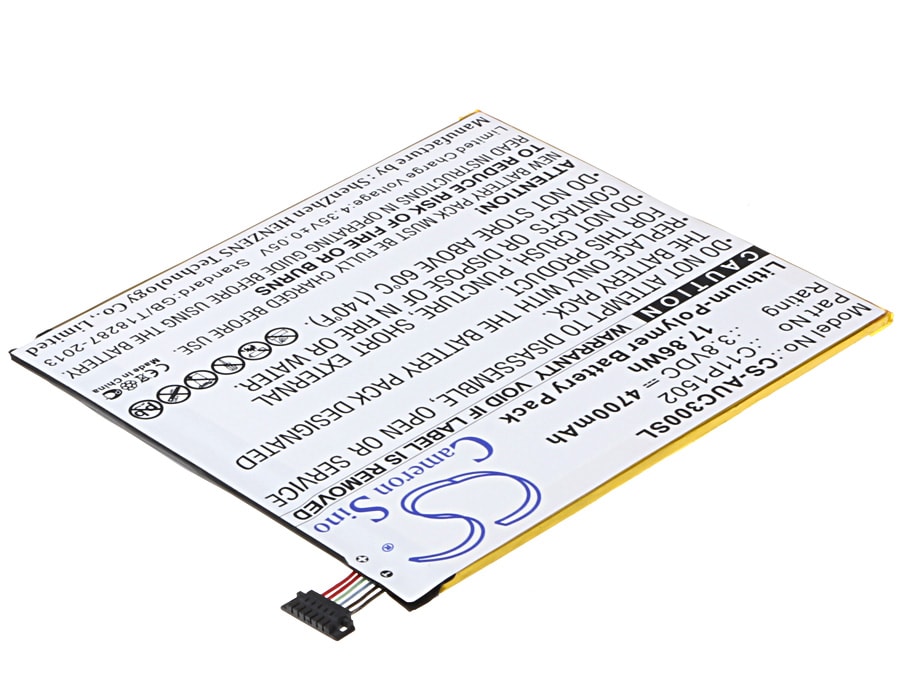 Nettbrettbatteri for Asus ZenPad 10, Z300C, P023 og andre.