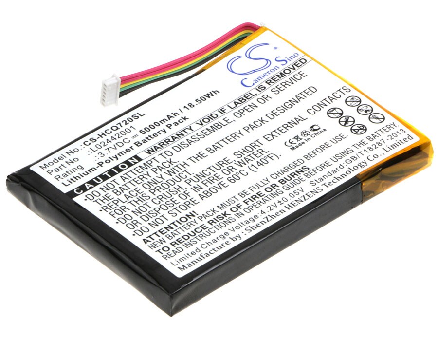 Nettbrettbatteri for HP eStation Zeen, CQ720A, Photosmart eStation C510