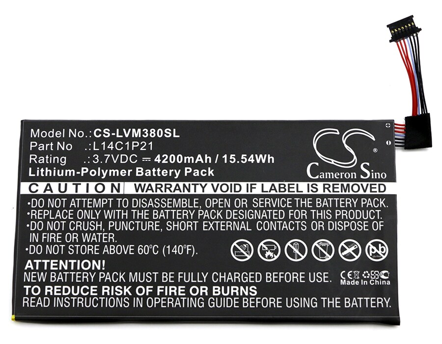 Batteri til nettbrett for Lenovo Ideatab Miix 3, Miix3-830