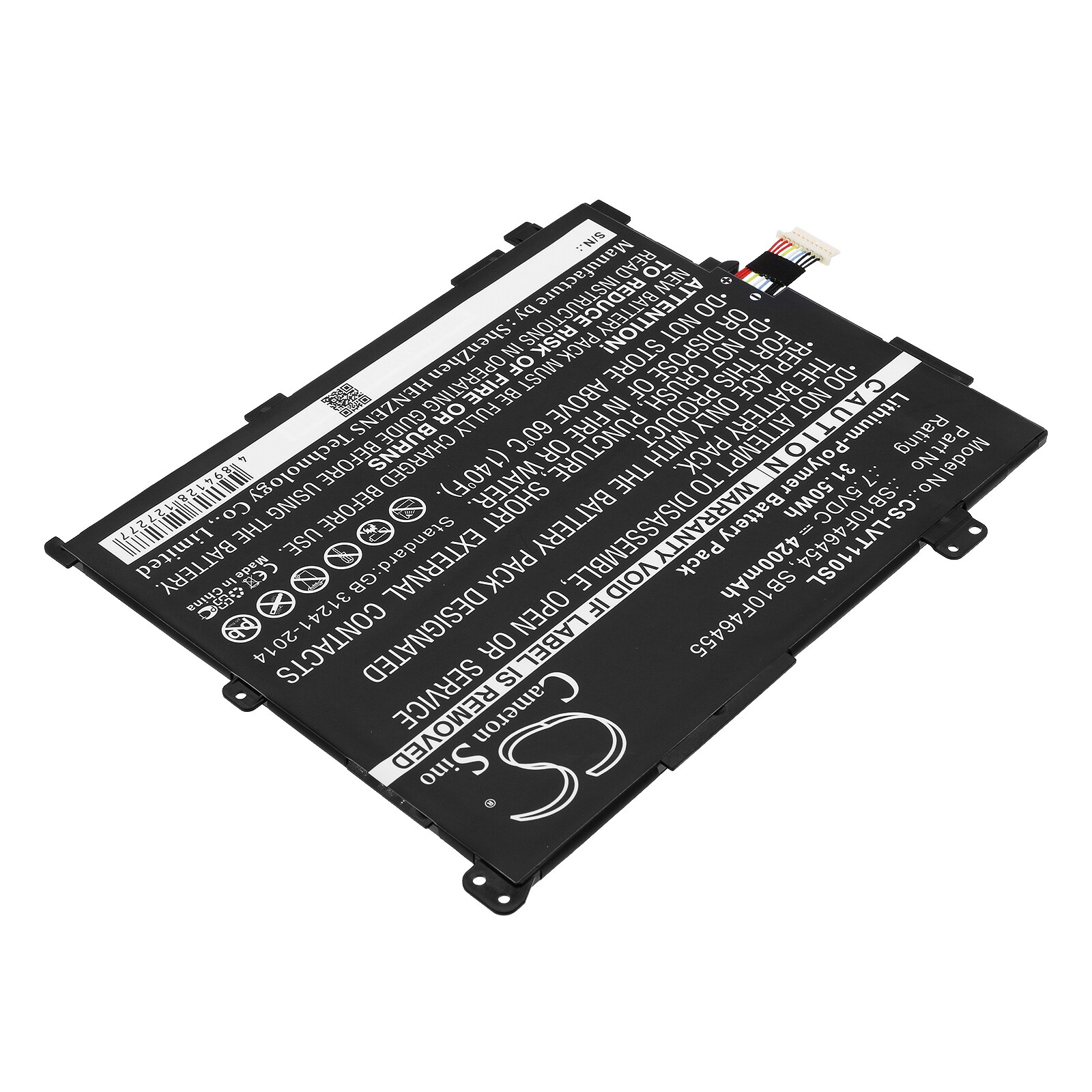 Batteri til nettbrett for Lenovo Thinkpad 10 2nd, Thinkpad 10 20E3, Thinkpad 10 20E4