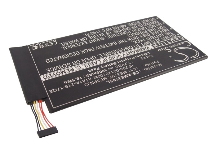 Batteri til nettbrett for Asus Transformer Pad, TF400, Transformer Pad TF400 og andre.
