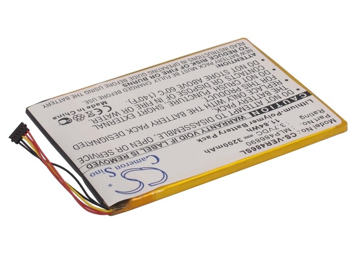Batteri til nettbrett for ViewSonic Zoom Pad