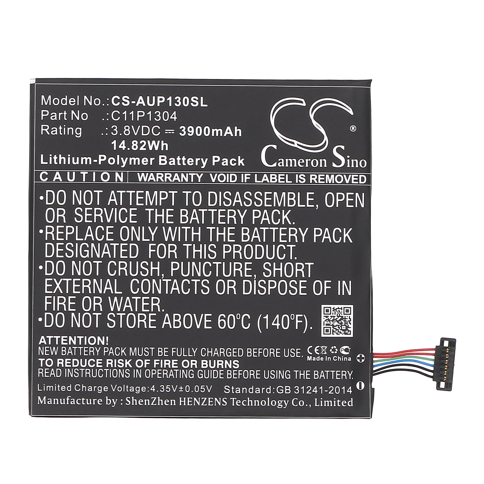 Batteri til nettbrett for Asus MeMO Pad HD7, ME173X, Memo Pad HD og andre.