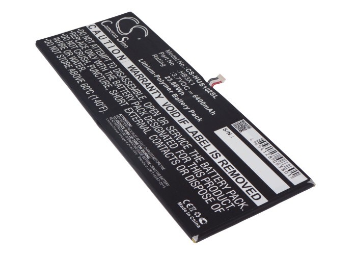 Batteri til nettbrett for Huawei MediaPad 10 Link, S10-201W, S10-201WA