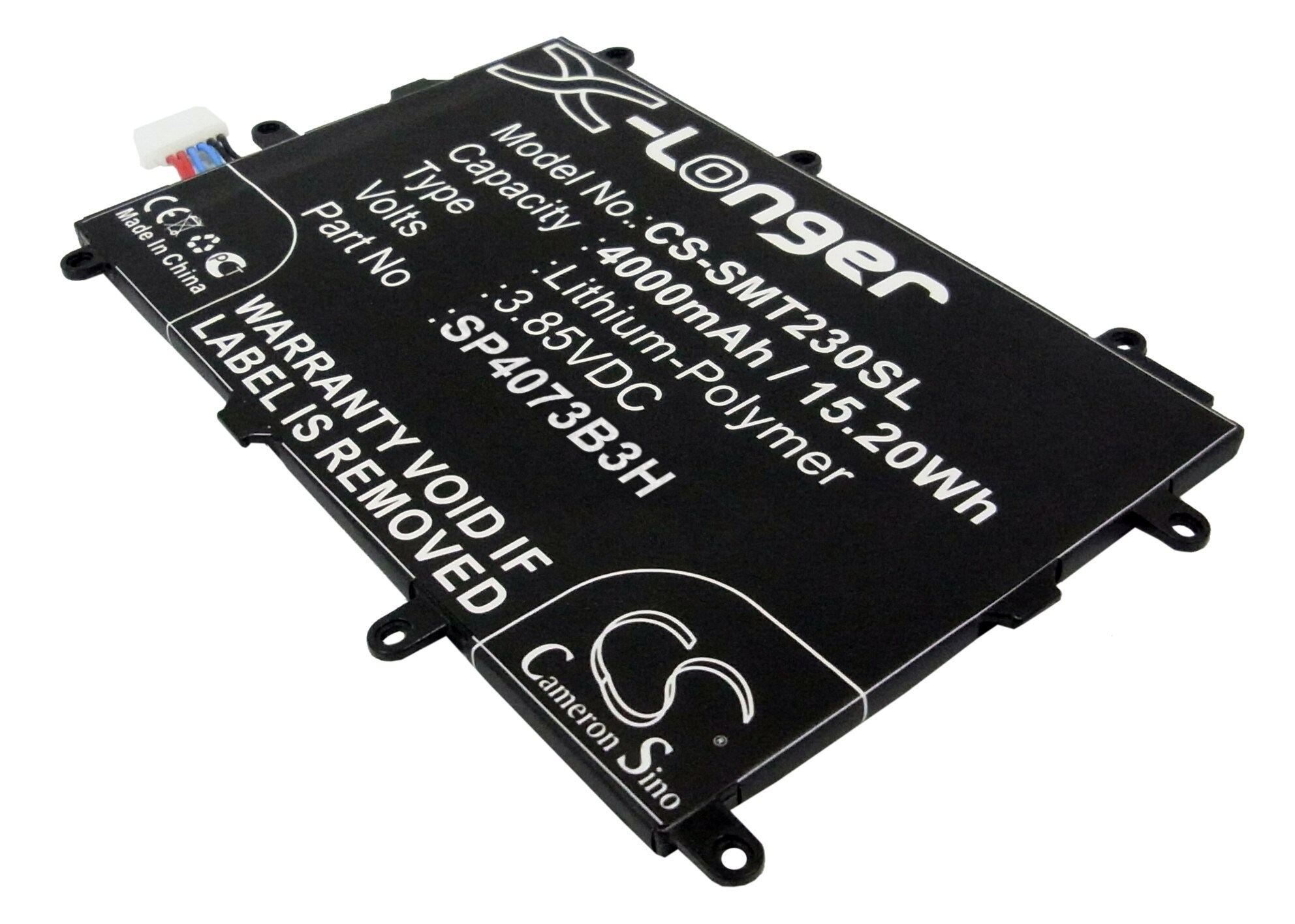 Batteri til nettbrett for Samsung SM-230, SM-230UN, SM-231 osv.
