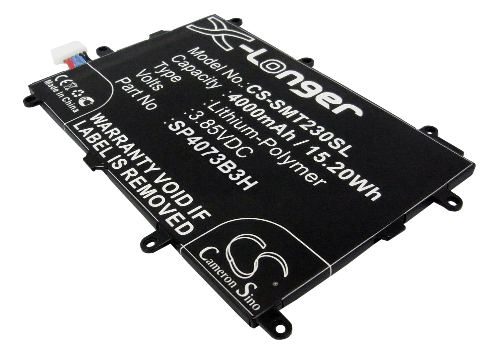 Batteri til nettbrett for Samsung SM-230, SM-230UN, SM-231 osv.