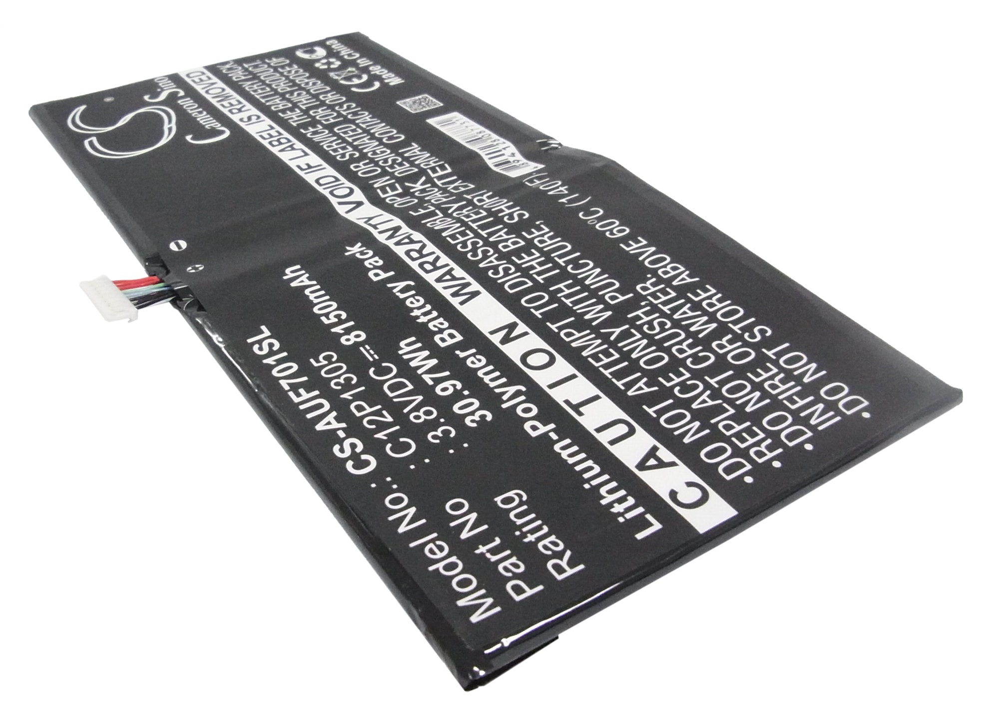 Batteri til nettbrett for Asus Transformer TF701T, K00C, TF701T