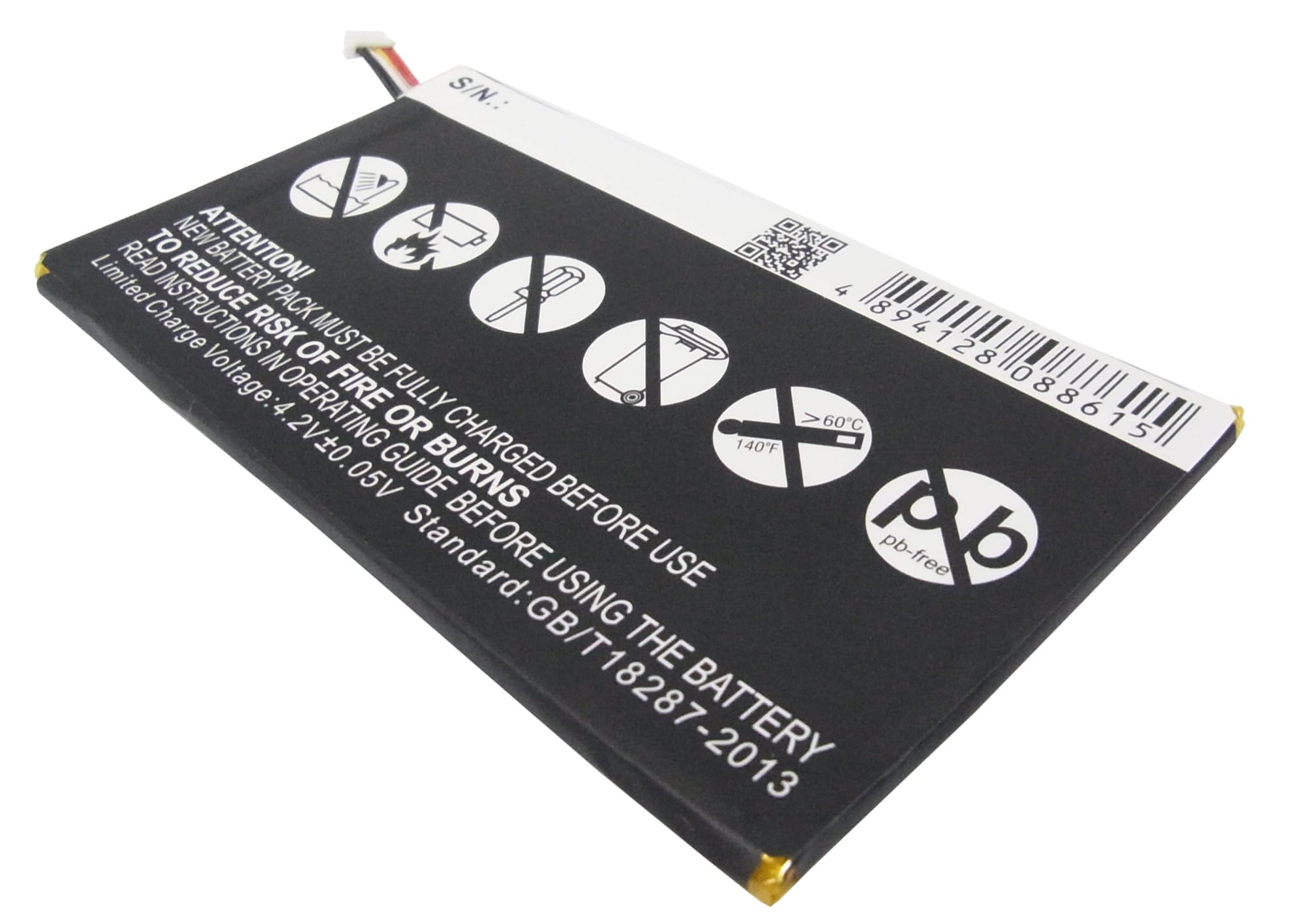 Nettbrettbatteri for HP Tablet 7 1800, Slate 7 1800 Tablet og andre.