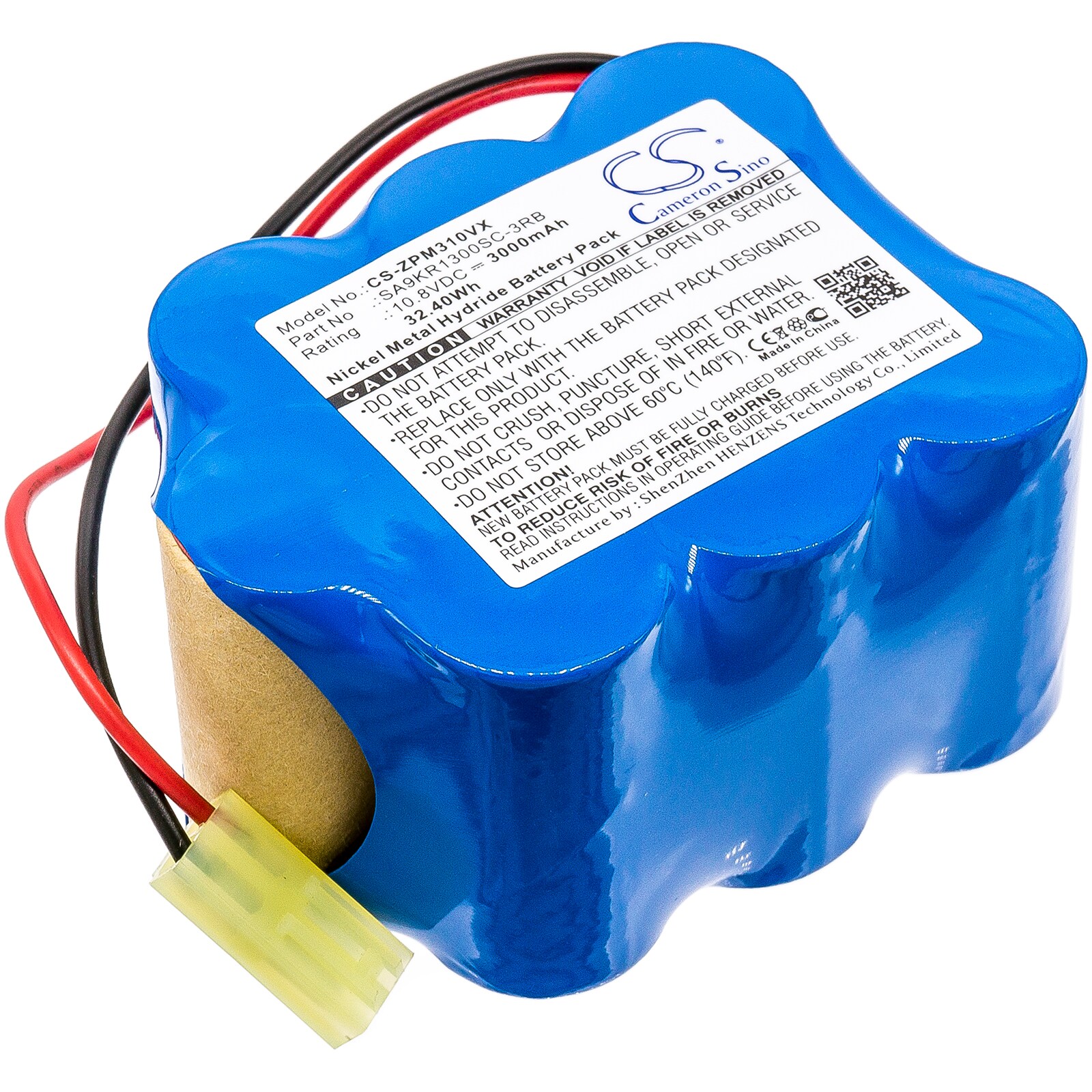 Batteri for vakuum til ZEPTER LMG-310, 9P-130SCS, 9P130SCS osv.