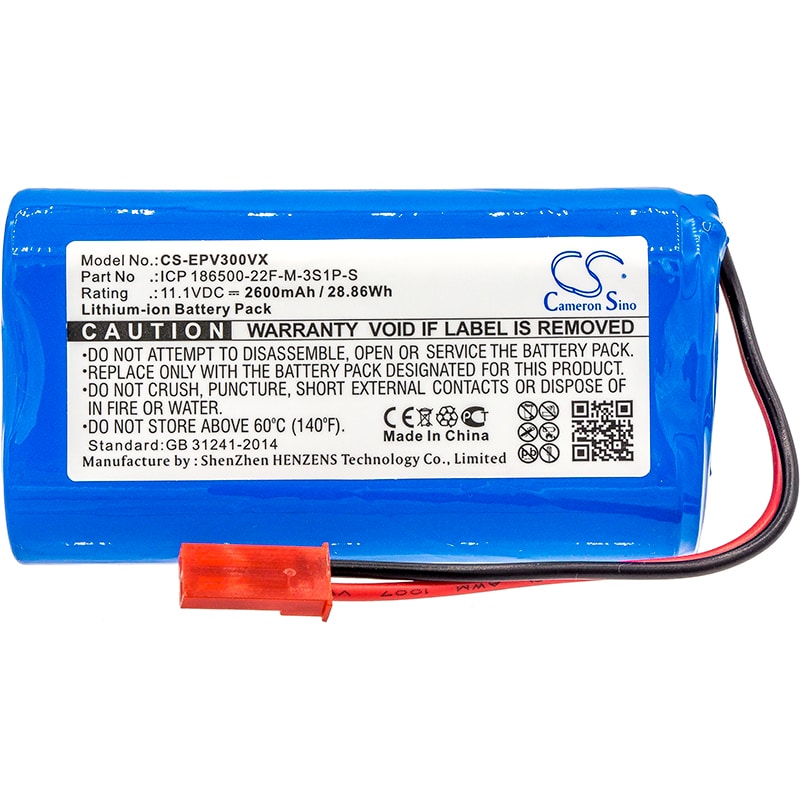Batteri for vakuum til Electropan ilife V5, ilife V5s