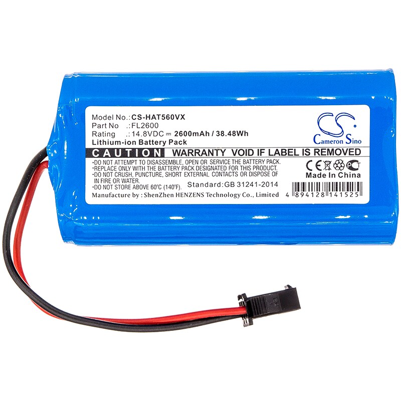 Batteri for støvsuger til Haier TAB-T550WSC, TAB-T560H