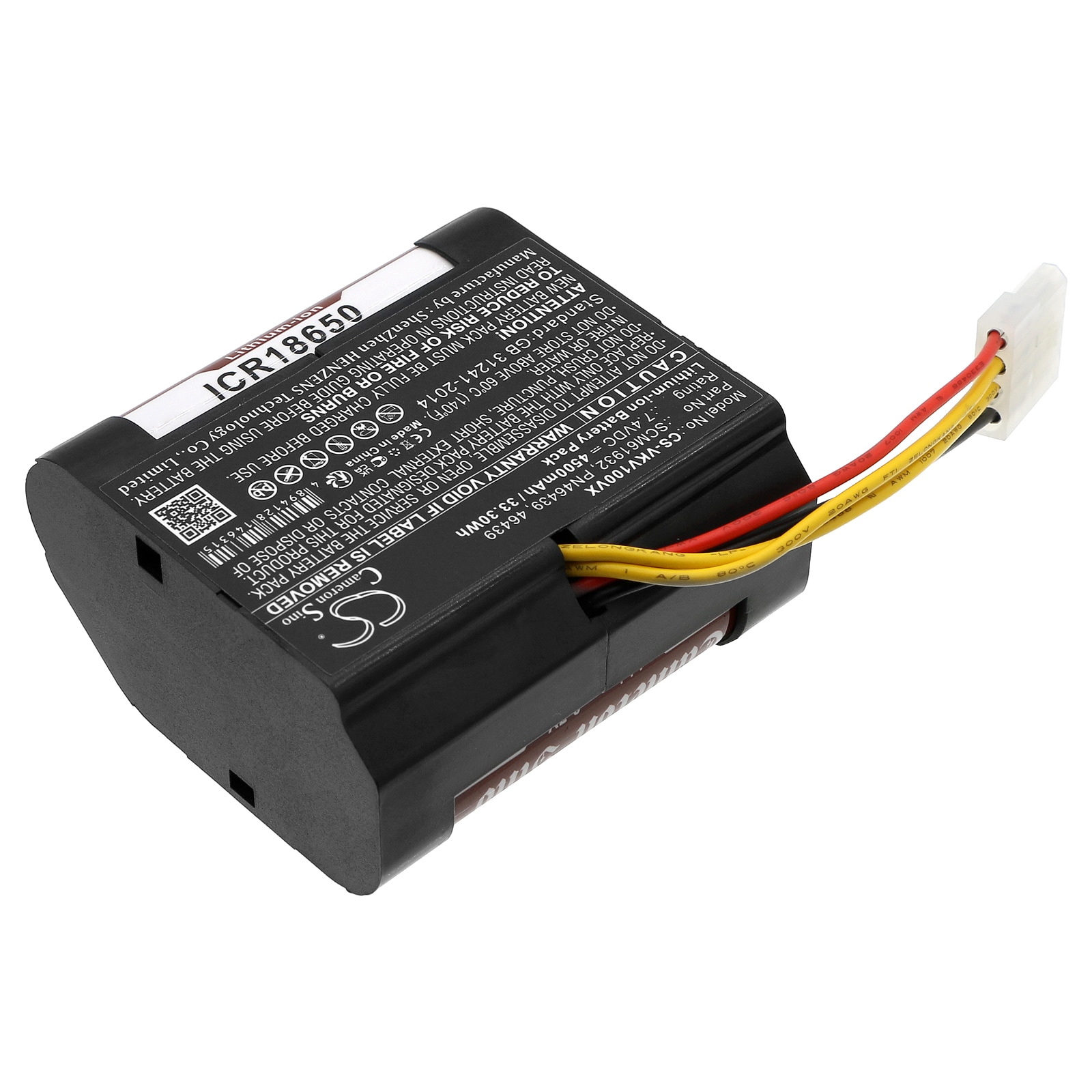 Batteri for vakuum til Vorwerk Kobold VR100, Kobold VX100