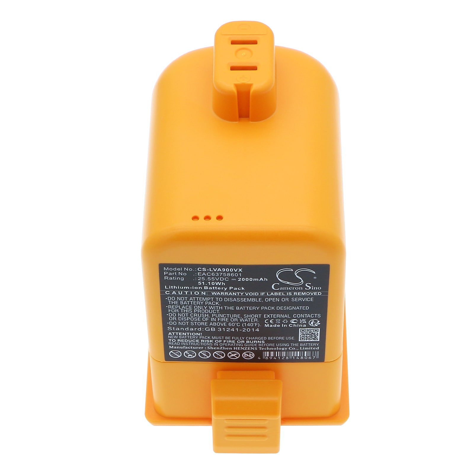 Batteri til støvsuger for LG Cord Zero A9, Cord Zero A9+, Cord Zero A9 Plus og andre.