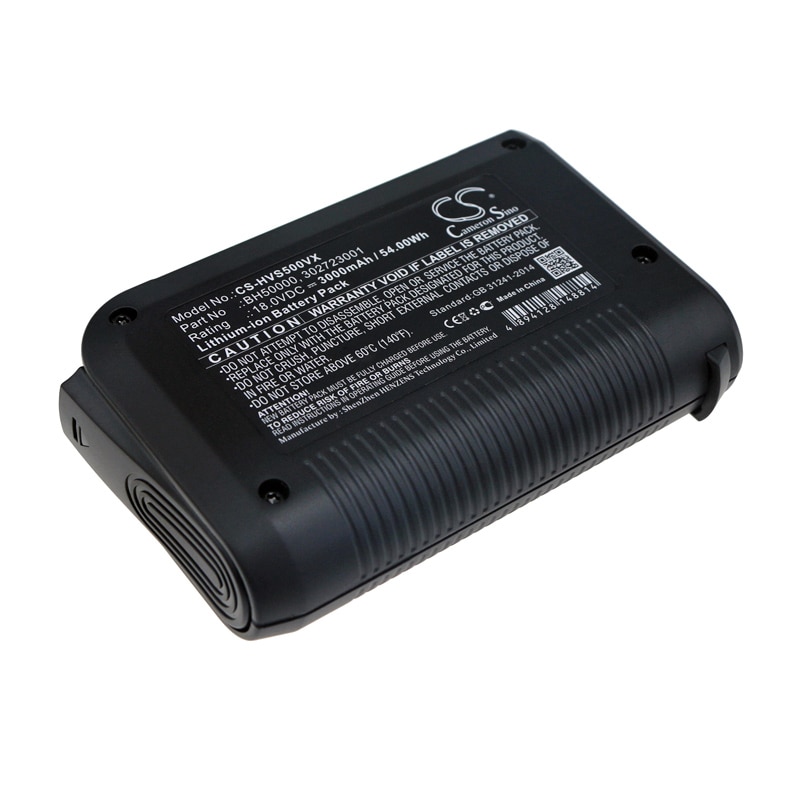 Batteri for støvsuger til Hoover BH50015 Platinum Collection LINX trådløs håndholdt støvsuger osv.