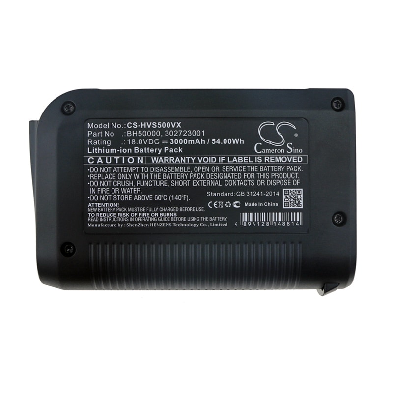 Batteri for støvsuger til Hoover BH50015 Platinum Collection LINX trådløs håndholdt støvsuger osv.