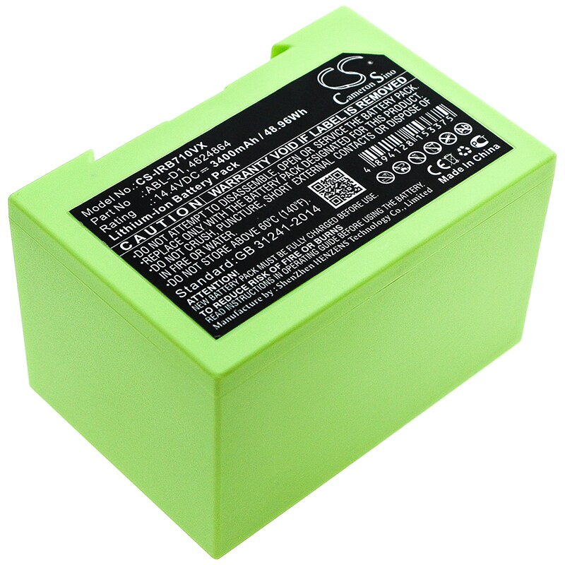 Batteri for støvsuger til iRobot Roomba i7, Roomba i7+, Roomba e5 og andre.