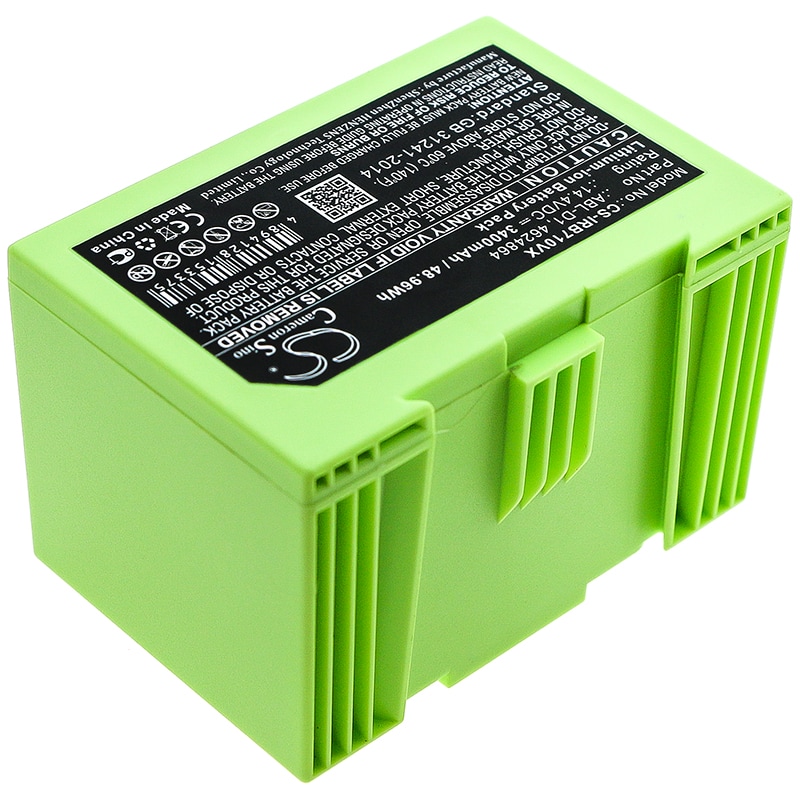 Batteri for støvsuger til iRobot Roomba i7, Roomba i7+, Roomba e5 og andre.