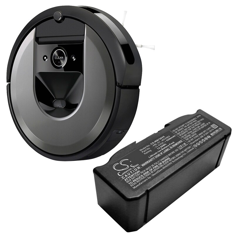 Batteri for støvsuger til iRobot Roomba i7, Roomba i7+, Roomba e5 og andre.