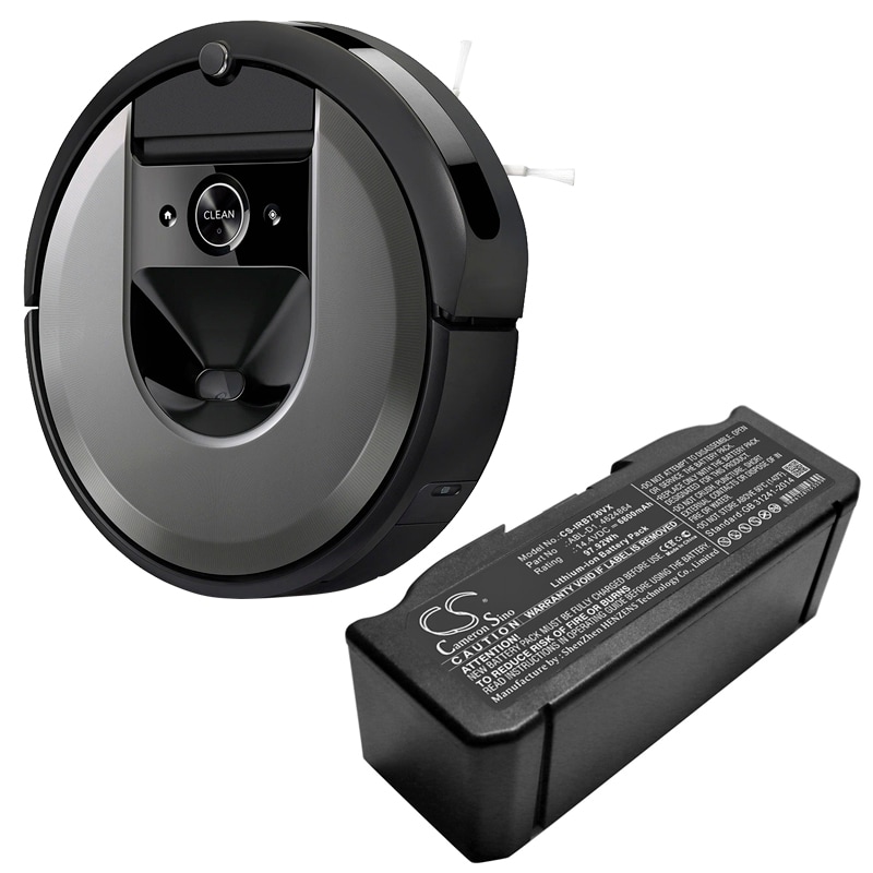 Batteri for støvsuger til iRobot Roomba i7, Roomba i7+, Roomba e5 og andre.