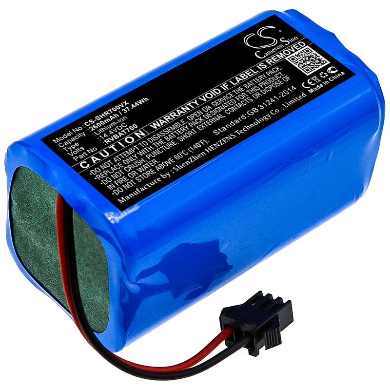 Batteri til støvsuger for Shark ION Robot 700 RV700, ION Robot 700, ION Robot 720 og andre.