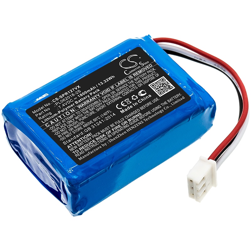 Batteri for vakuum til Sichler PR-030, PR-025, PR-041 osv.