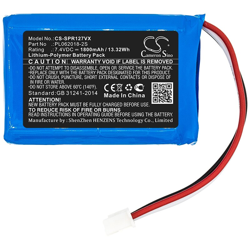 Batteri for vakuum til Sichler PR-030, PR-025, PR-041 osv.