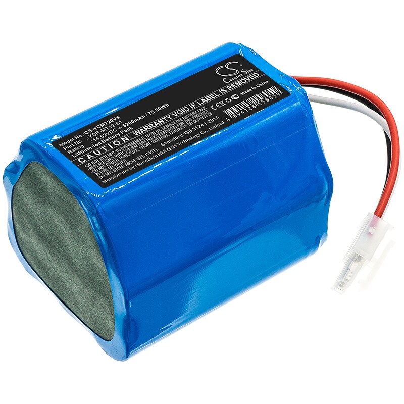 Batteri for vakuum til iCLEBO Omega, O5, YCR-M07-20W osv.