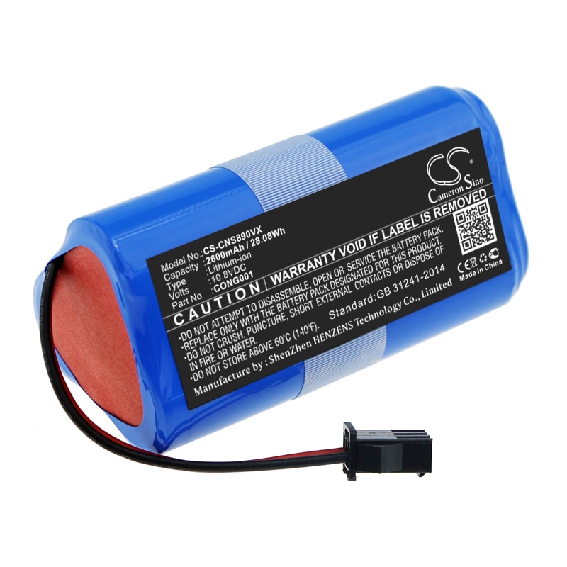 Batteri for støvsuger til CECOTEC CONGA 890 Slim, CONGA Wet, CONGA Slim osv.