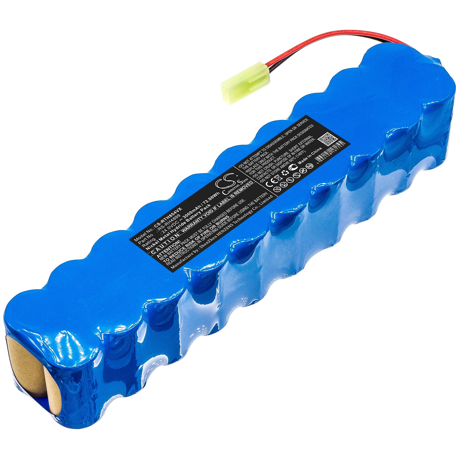 Batteri for støvsuger for Rowenta RH8543LE/9A0, RH8543LE/9A1, RH8543LE/9A3 og andre.