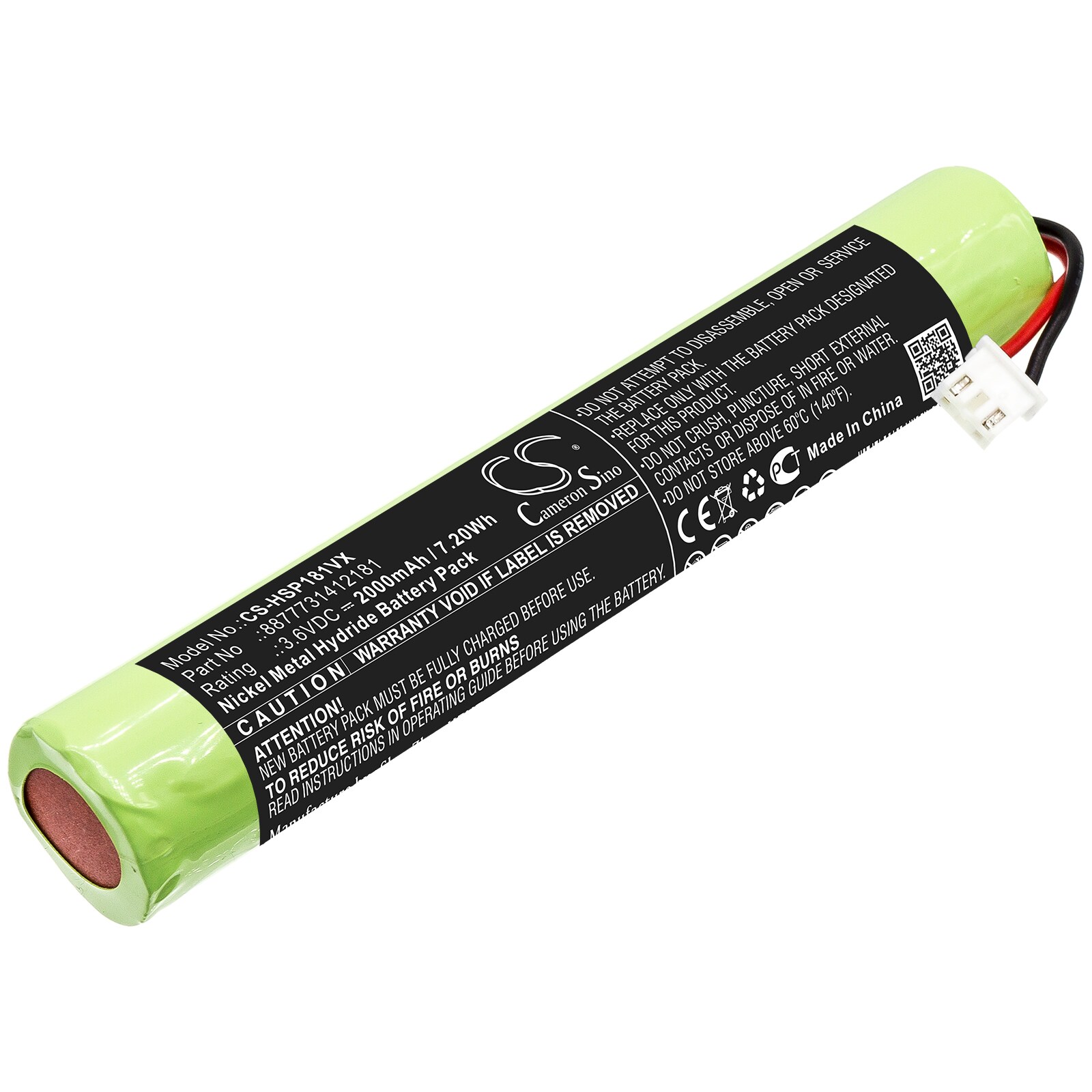 Batteri for støvsuger til Hurricane Spin Scrubber