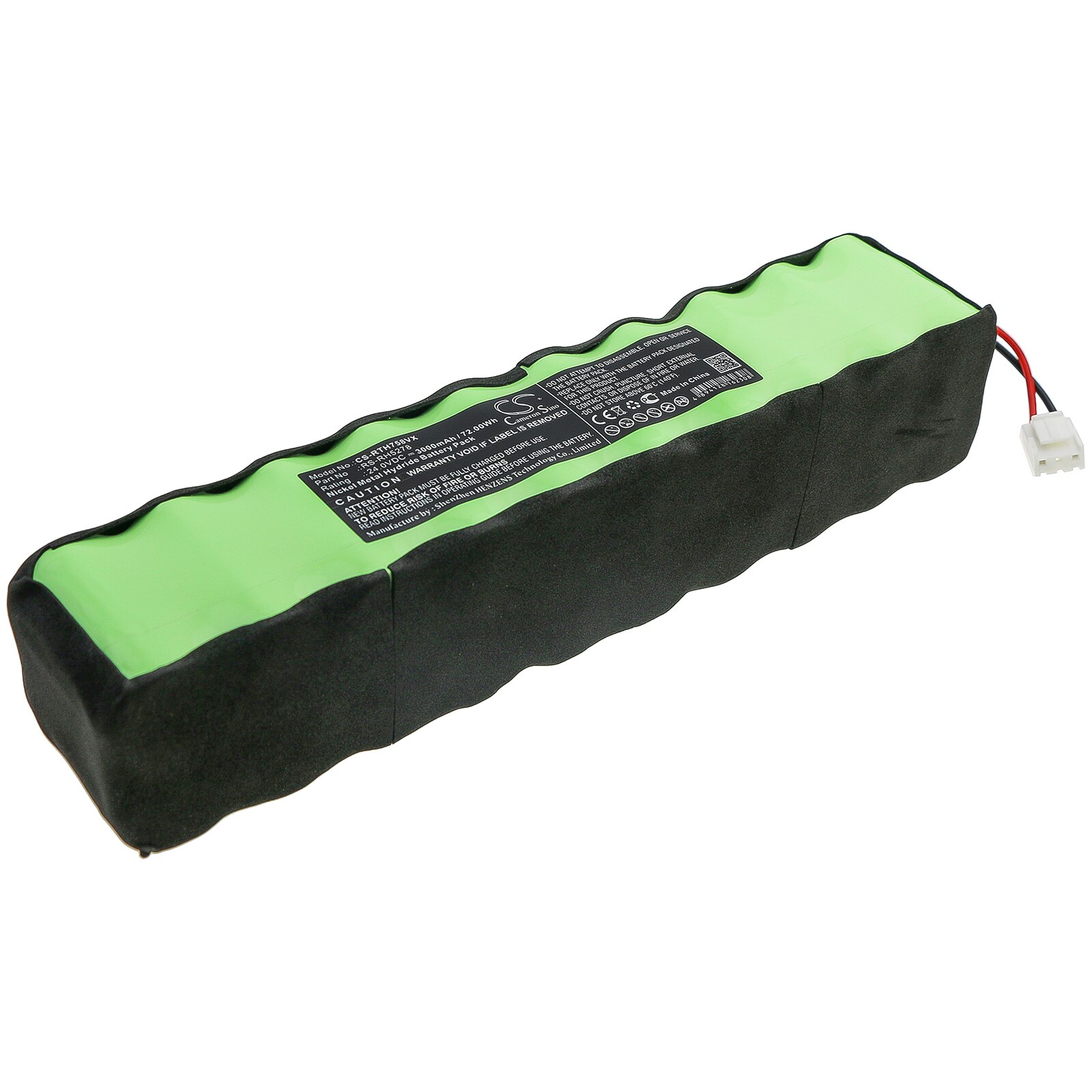 Batteri for støvsuger til Rowenta RH8770WU/2D1, RH877101/2D1, RH8771WS/9A0 og andre.