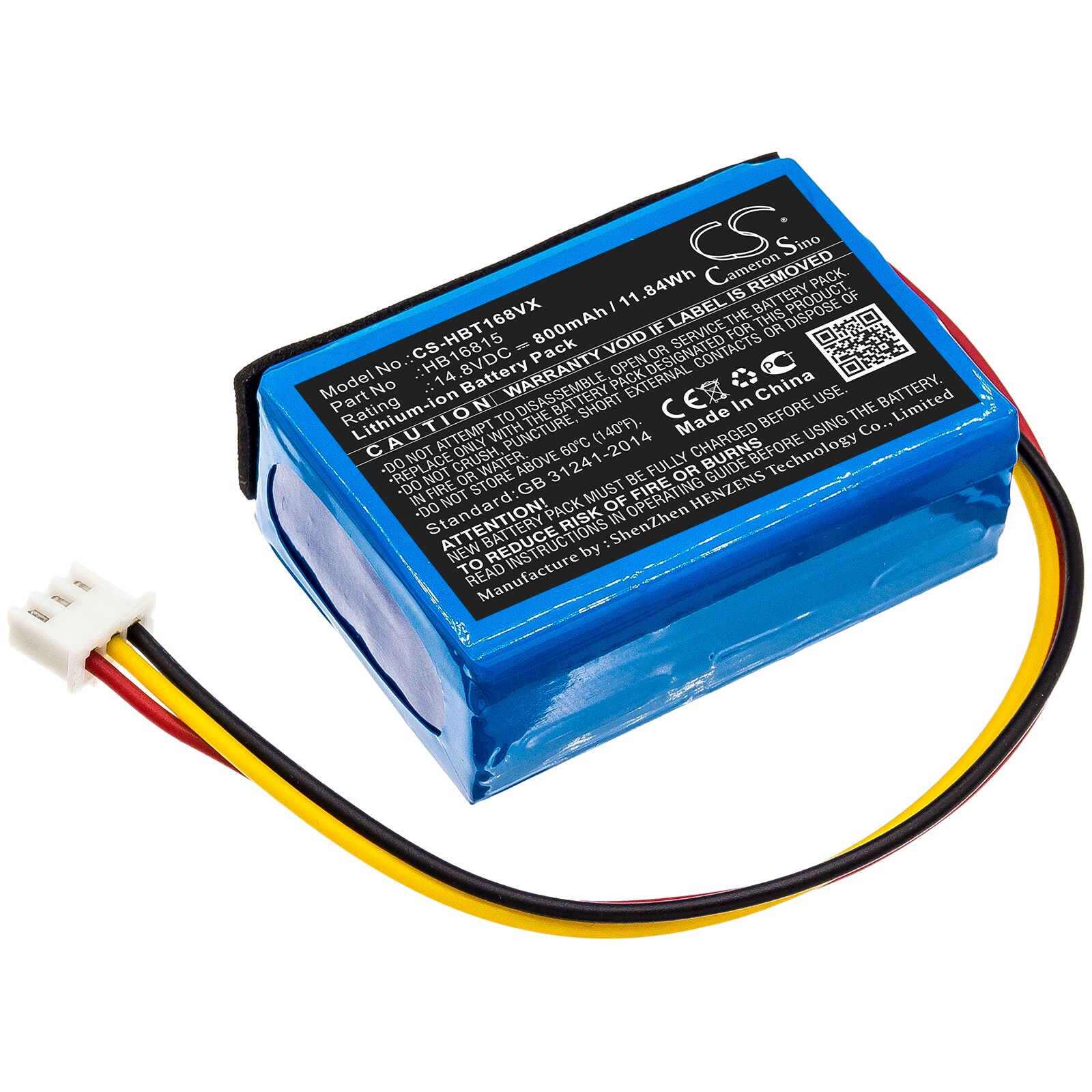 Batteri for vakuum til HOBOT 168, 188, 198 osv.