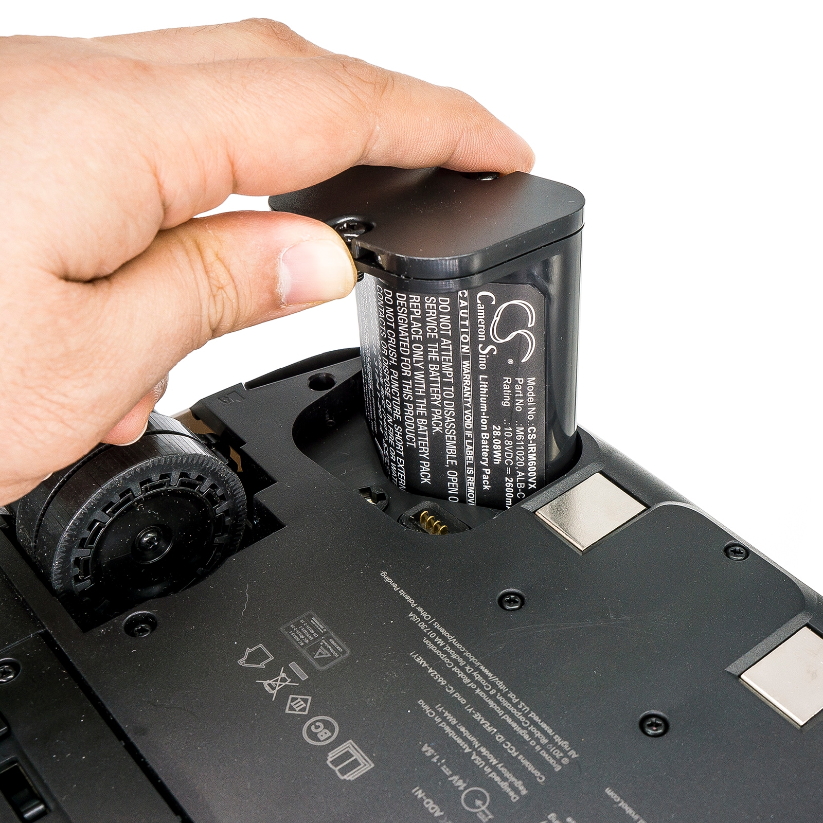 Batteri til støvsuger for iRobot Braava Jet M6, M611020, M612880 og andre.
