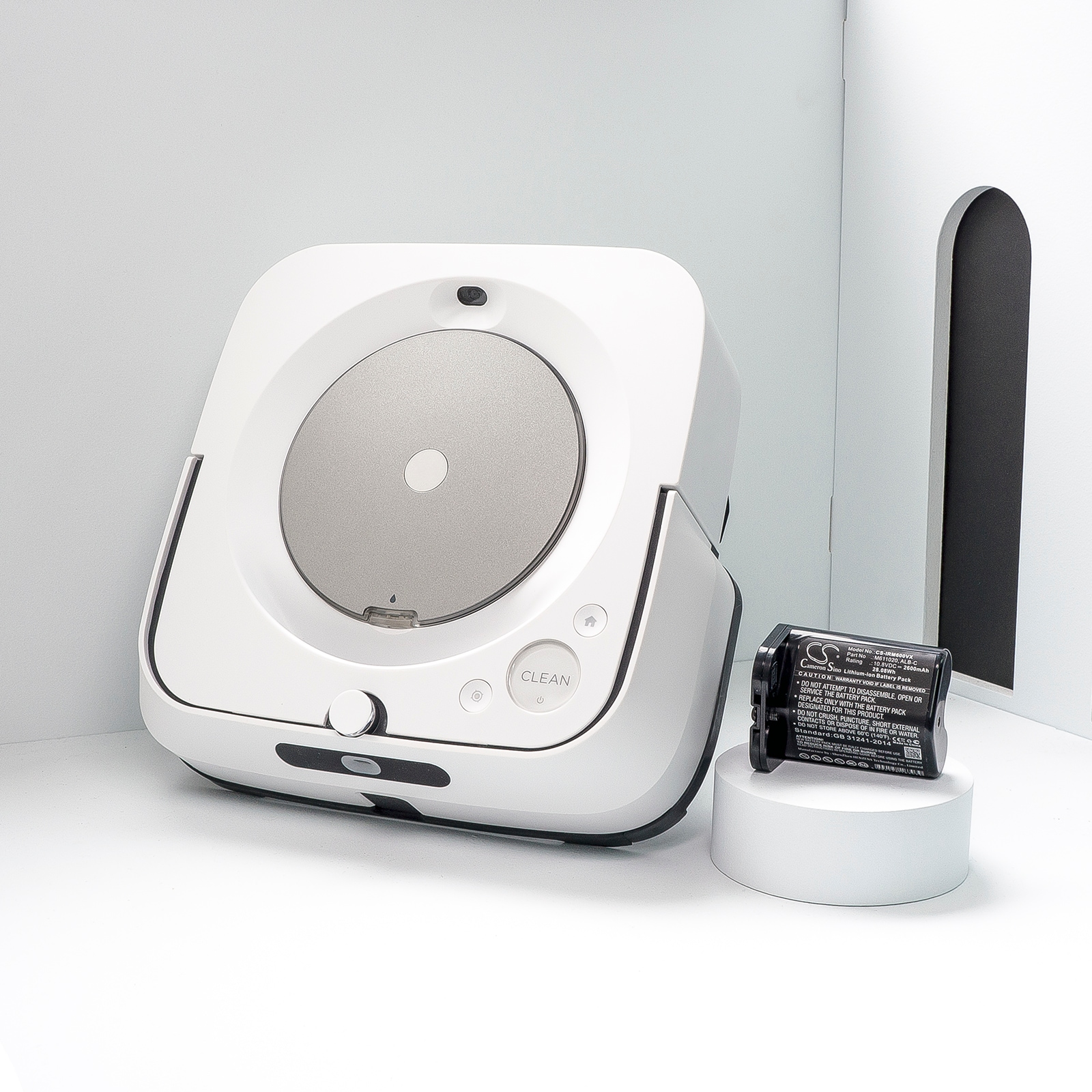 Batteri til støvsuger for iRobot Braava Jet M6, M611020, M612880 og andre.