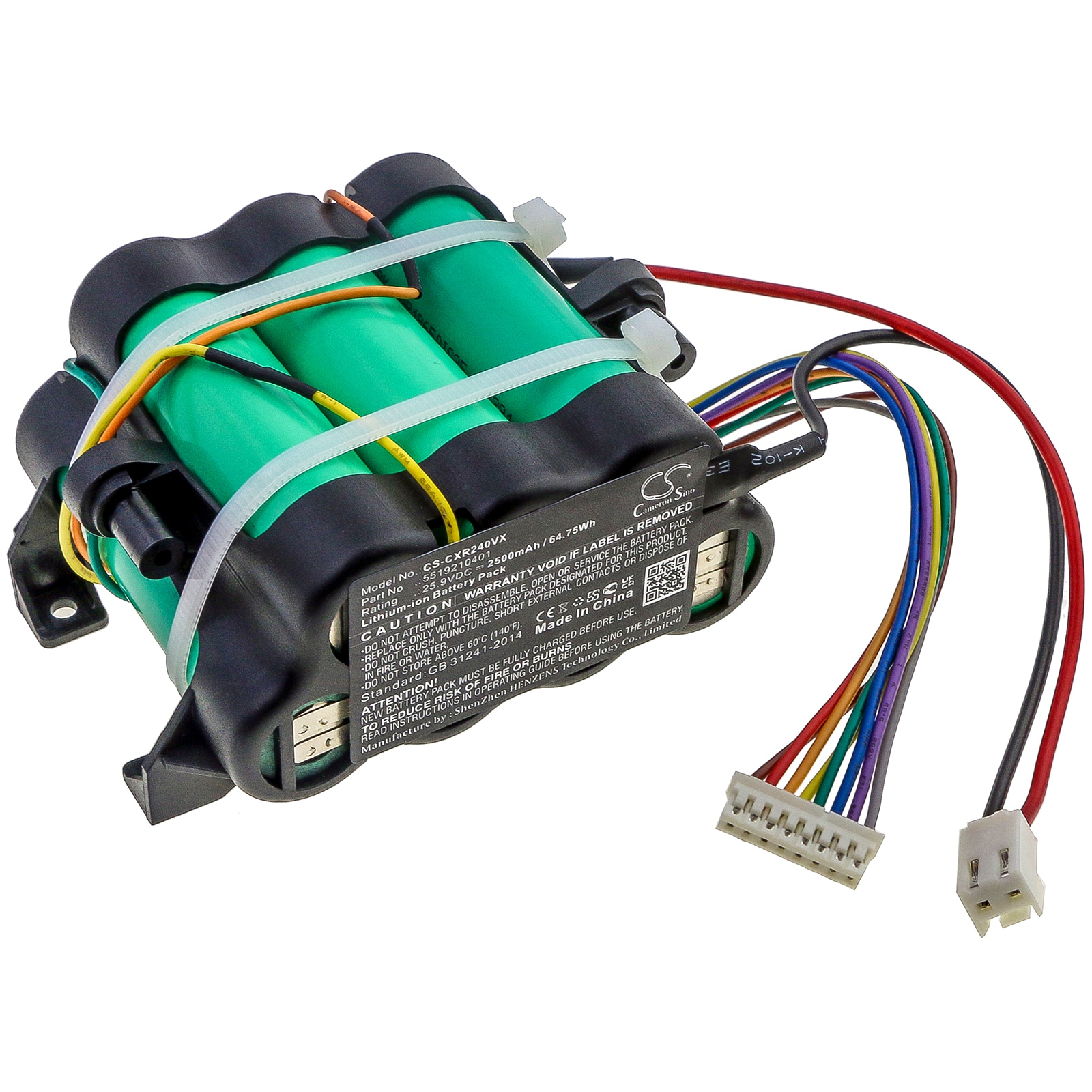 Batteri for vakuum for DeLonghi Colombina XLR24LI, Colombina XLR24LI.BL
