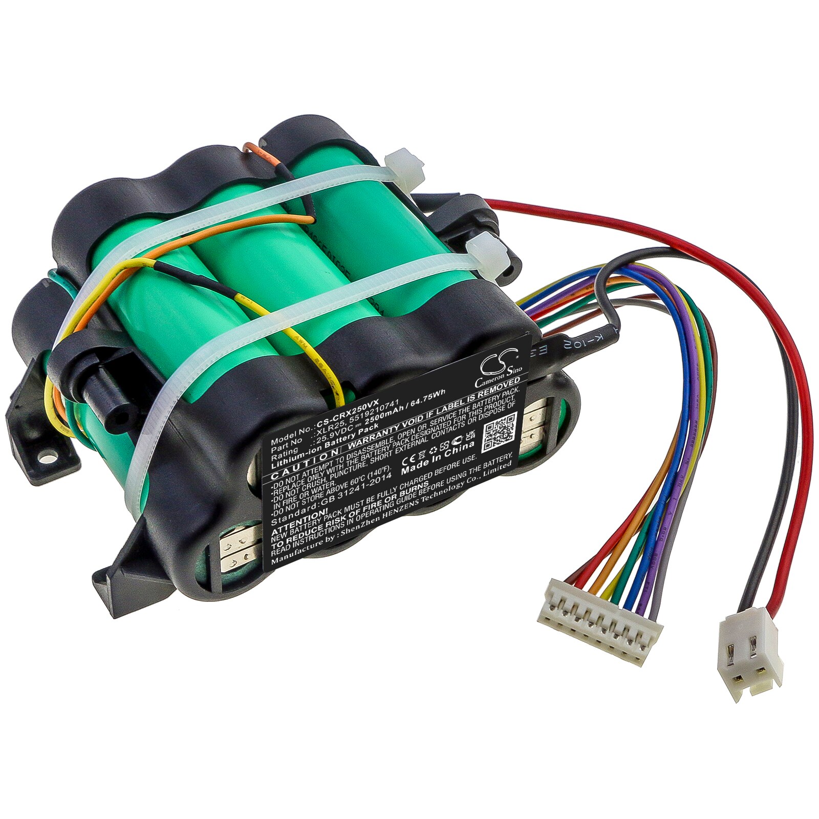 Batteri for vakuum for DeLonghi Colombina XLR25LE.GY, Colombina XLR25LM.BL og andre.