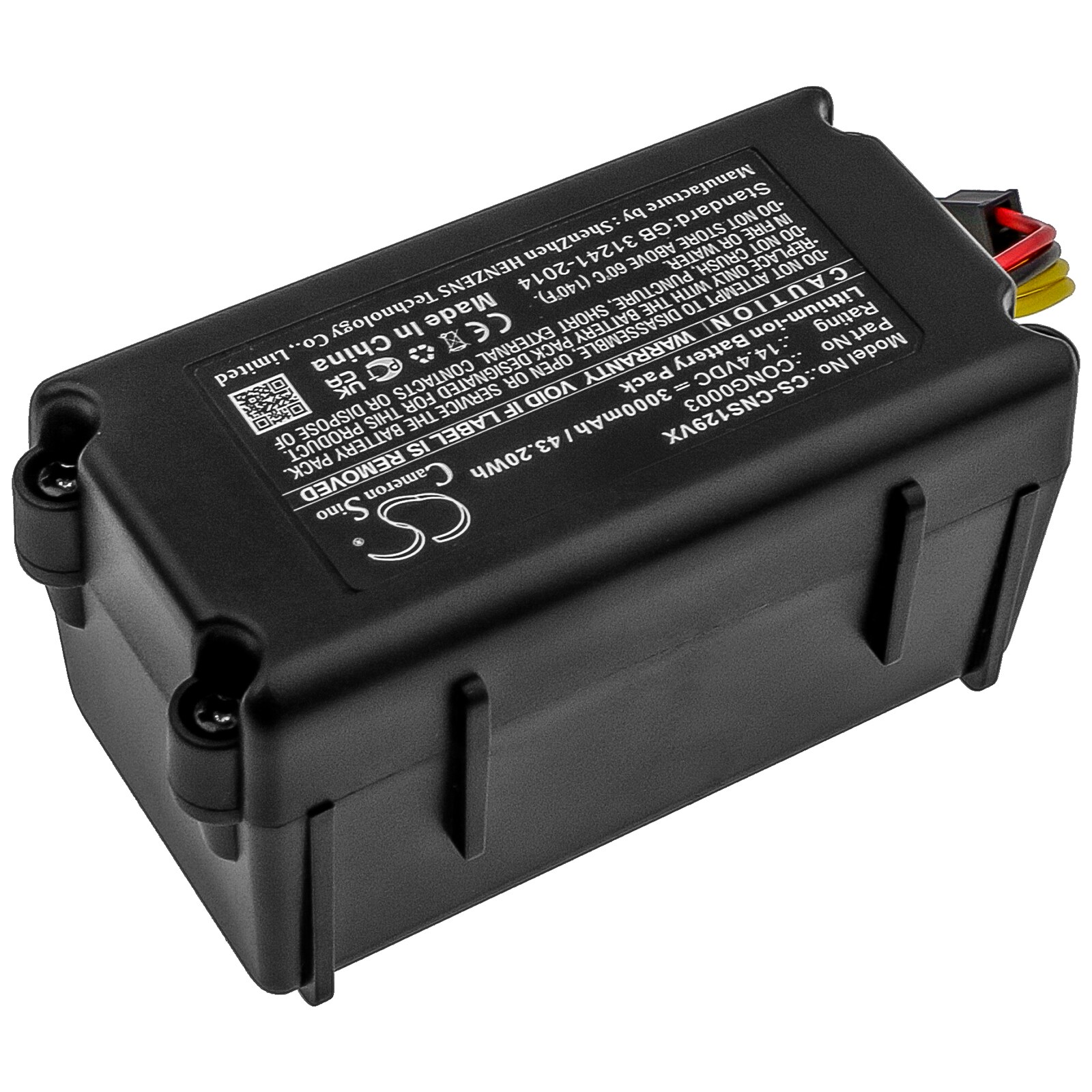 Batteri til Bagotte BL509 – 3000 mAh 14,4 V Li-ion for Robotstøvsuger