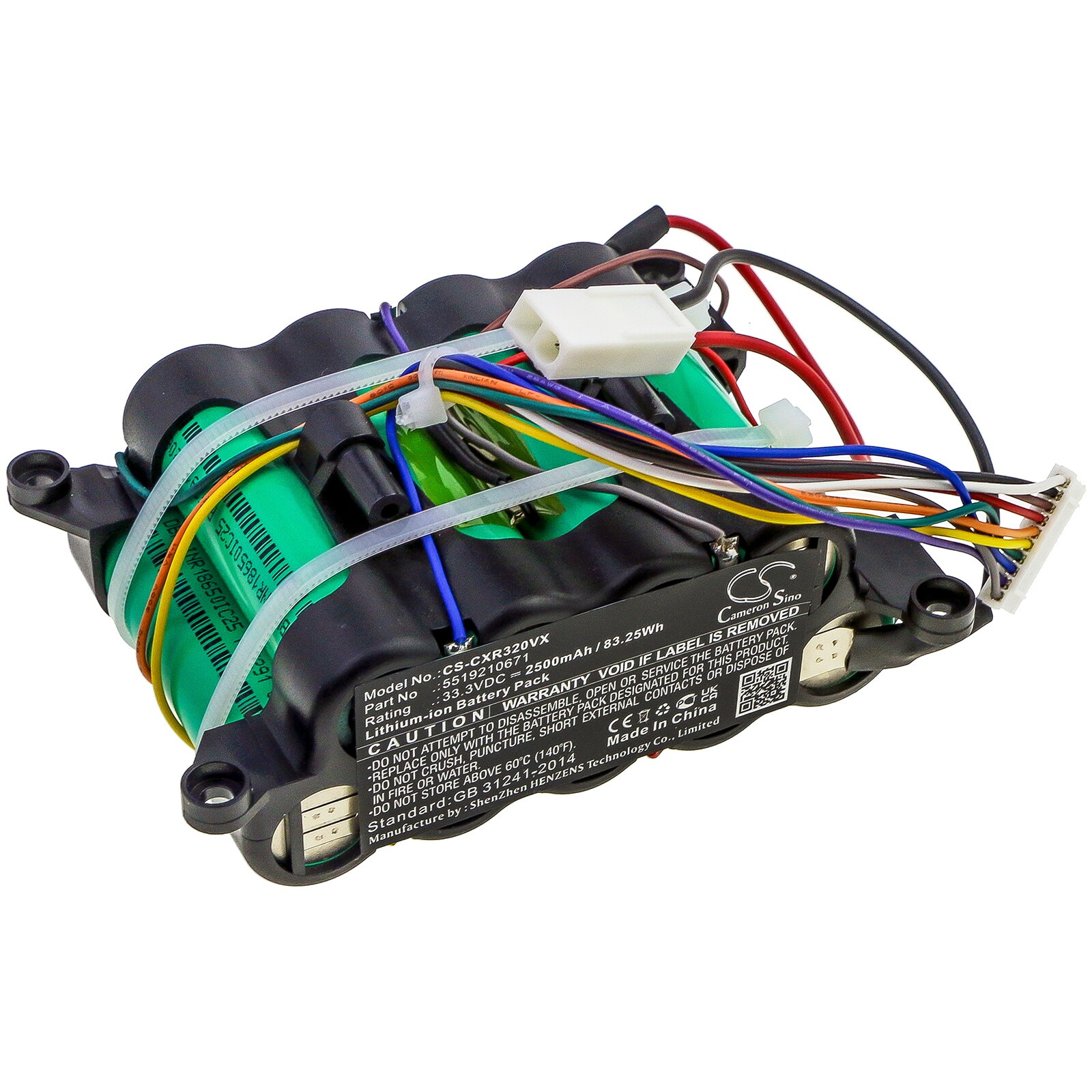 Batteri for vakuum for DeLonghi Colombina XLR32, Colombina XLR32LMD.W og andre.