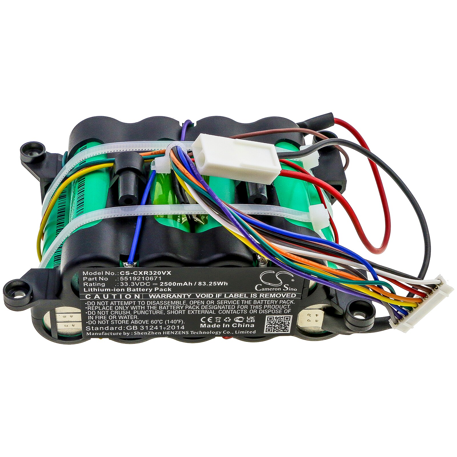 Batteri for vakuum for DeLonghi Colombina XLR32, Colombina XLR32LMD.W og andre.