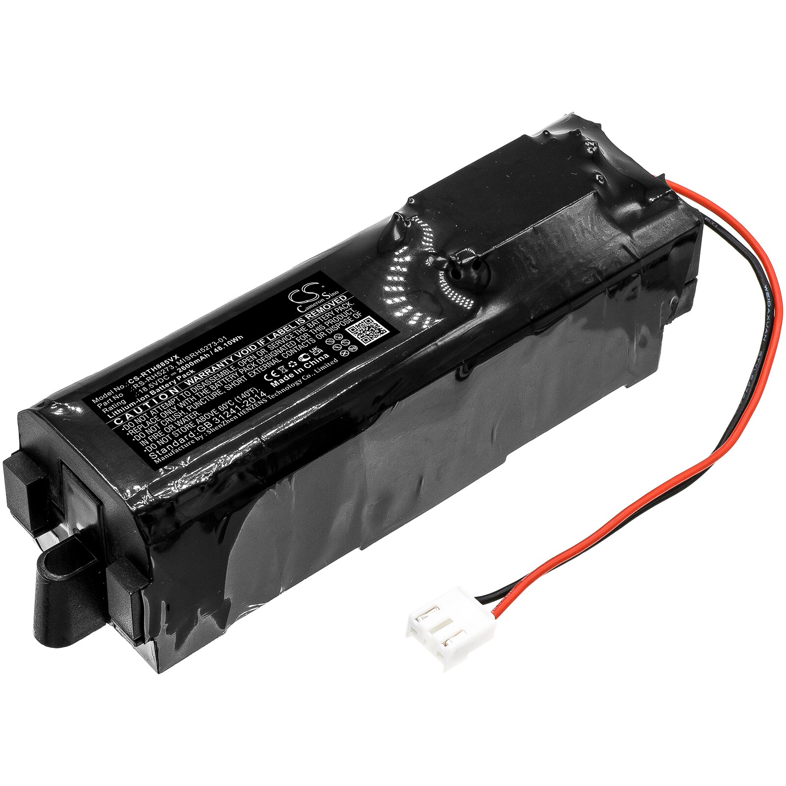 Batteri for støvsuger til Rowenta RH885701/9A0, RH885701/9A2, RH8813WH/9A0 og andre.