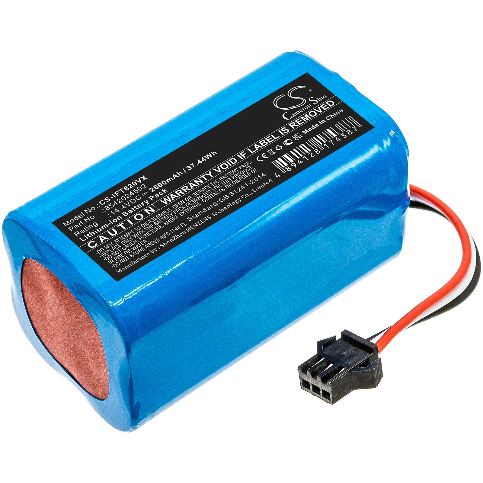 Batteri for vakuum til Deik MT820
