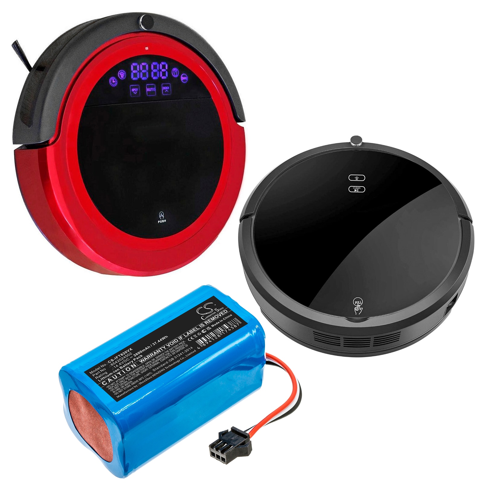 Batteri for vakuum til Deik MT820