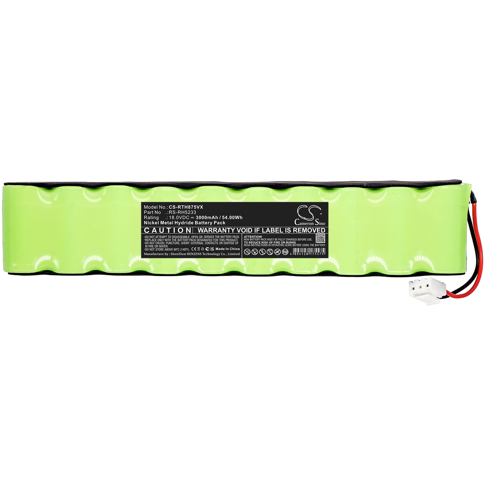 Batteri for støvsuger til TEFAL TY8751RH9A0, TY8758RH9A0